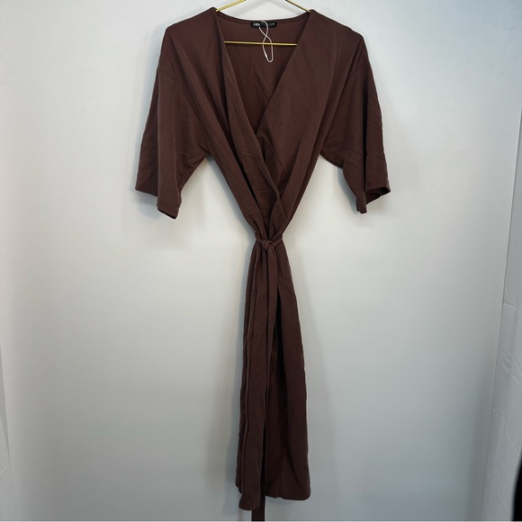 Zara Brown Dress - Picture 3 of 6
